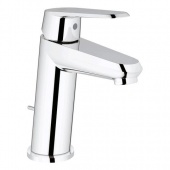 Смеситель для раковины GROHE Eurodisc Cosmopolitan с донным клапаном, уменьшенный, 23049002 — фото, характеристики, купить в VLADIVOSTOK-CLIMBO