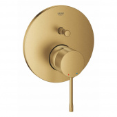 Смеситель однорычажный для ванны GROHE Essence, круглая розетка, холодный рассвет матовый (24058GN1) — фото, характеристики, купить в VLADIVOSTOK-CLIMBO