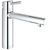 Смеситель для кухни GROHE Concetto с высоким изливом, 31128001 — фото, характеристики, купить в VLADIVOSTOK-CLIMBO