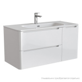 Тумба подвесная, белый, 100 см, Edifice, IDDIS, EDI10W1i95. Подходит умывальник 0101000i28 — фото, характеристики, купить в VLADIVOSTOK-CLIMBO