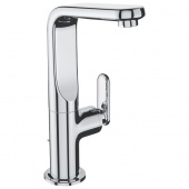 Смеситель для раковины GROHE Veris с донным клапаном и высоким изливом, 32184000 — фото, характеристики, купить в VLADIVOSTOK-CLIMBO