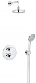 Термостат для душа GROHE Grohtherm 3000 Cosmopolitan с душевым гарнитуром (со встраиваемым механизмом), 34399000 — фото, характеристики, купить в VLADIVOSTOK-CLIMBO