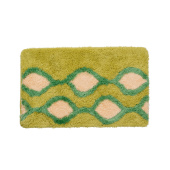 Коврик для ванной комнаты, 50*80 см, акрил, Curved Lines, green, IDDIS, 402A580I12 — фото, характеристики, купить в VLADIVOSTOK-CLIMBO