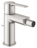Смеситель для биде GROHE Lineare New с донным клапаном, суперсталь (33848DC1) — фото, характеристики, купить в VLADIVOSTOK-CLIMBO
