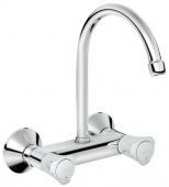 Смеситель для кухни GROHE Costa L, настенный с высоким изливом, 31191001 — фото, характеристики, купить в VLADIVOSTOK-CLIMBO