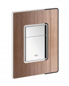Панель смыва для унитаза GROHE Skate Cosmopolitan Wood (3 режима смыва), 38849HP0 — фото, характеристики, купить в VLADIVOSTOK-CLIMBO