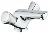 Смеситель для раковины GROHE Costa S с донным клапаном (литой излив), 21255001 — фото, характеристики, купить в VLADIVOSTOK-CLIMBO