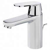 Смеситель для раковины GROHE Eurosmart Cosmopolitan с донным клапаном, средний излив, 23325000 — фото, характеристики, купить в VLADIVOSTOK-CLIMBO