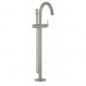 Внешняя часть смесителя для ванны GROHE Atrio New с ручным душем, свободностоящий, суперсталь (32653DC3) — фото, характеристики, купить в VLADIVOSTOK-CLIMBO