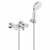 Смеситель для ванны GROHE Costa L с душевым гарнитуром, хром (2546010A) — фото, характеристики, купить в VLADIVOSTOK-CLIMBO
