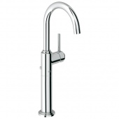 Смеситель для раковины GROHE Atrio C с донным клапаном, свободностоящий, 32647001 — фото, характеристики, купить в VLADIVOSTOK-CLIMBO