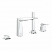 Смеситель для ванны GROHE Allure Brilliant на 4 отверстия, хром (19787001) — фото, характеристики, купить в VLADIVOSTOK-CLIMBO