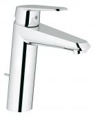 Смеситель для раковины GROHE Eurodisc Cosmopolitan с донным клапаном, средний излив, 23448002 — фото, характеристики, купить в VLADIVOSTOK-CLIMBO