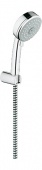 Душевой набор GROHE Tempesta Cosmopolitan 3 режима с ограничением расхода воды, 27588001 — фото, характеристики, купить в VLADIVOSTOK-CLIMBO