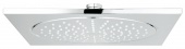 Верхний душ GROHE Rainshower F-series, 254х254 мм, шаровый шарнир, 27271000 — фото, характеристики, купить в VLADIVOSTOK-CLIMBO