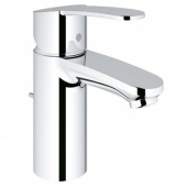 Смеситель для раковины GROHE Eurostyle Cosmopolitan с донным клапаном, 33552002 — фото, характеристики, купить в VLADIVOSTOK-CLIMBO