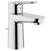Смеситель для раковины GROHE BauEdge с донным клапаном, 23328000 — фото, характеристики, купить в VLADIVOSTOK-CLIMBO