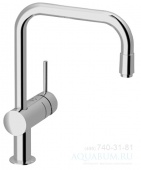 Смеситель для кухни GROHE Minta с U-изливом/лейкой, 32322000 — фото, характеристики, купить в VLADIVOSTOK-CLIMBO