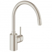 Смеситель для кухни GROHE Concetto с выдвижным высоким изливом, 32663DC1 — фото, характеристики, купить в VLADIVOSTOK-CLIMBO