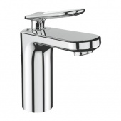 Смеситель для раковины GROHE Veris с донным клапаном и средним изливом, 23064000 — фото, характеристики, купить в VLADIVOSTOK-CLIMBO