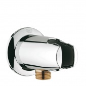 Подключение для душевого шланга GROHE Movario с держателем, 28406000 — фото, характеристики, купить в VLADIVOSTOK-CLIMBO