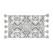 Коврик для ванной комнаты с кисточками, 50x80, микрофибра, серый, IDDIS — фото, характеристики, купить в VLADIVOSTOK-CLIMBO