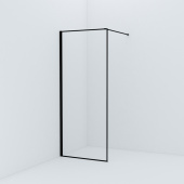 Душевая перегородка Walk In, черный 80x195, Slide, IDDIS, SLI8BS8i23 — фото, характеристики, купить в VLADIVOSTOK-CLIMBO