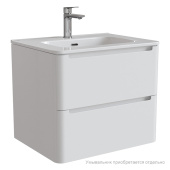 Тумба подвесная, белый, 60 см, Edifice,  IDDIS, EDI60W0i95. Подходит умывальник  0106000i28 — фото, характеристики, купить в VLADIVOSTOK-CLIMBO