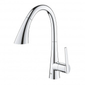 Смеситель для кухни GROHE Zedra New с выдвижной лейкой, хром (32294002) — фото, характеристики, купить в VLADIVOSTOK-CLIMBO