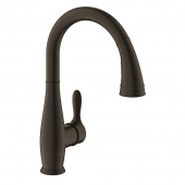 Смеситель для кухни однорычажный GROHE Parkfield с выдвижной лейкой, бронза (30213ZC1) — фото, характеристики, купить в VLADIVOSTOK-CLIMBO