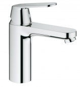 Смеситель для раковины GROHE Eurosmart Cosmopolitan с энергосберегающим картриджем и средним изливом, 2339800E — фото, характеристики, купить в VLADIVOSTOK-CLIMBO