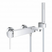 Смеситель для ванны GROHE Plus, настенный монтаж (33547003) — фото, характеристики, купить в VLADIVOSTOK-CLIMBO