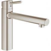 Смеситель для кухни GROHE Concetto со средним изливом, 31128DC1 — фото, характеристики, купить в VLADIVOSTOK-CLIMBO