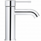 Смеситель для раковины GROHE Essence+ с низким изливом, хром (23590001) — фото, характеристики, купить в VLADIVOSTOK-CLIMBO
