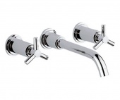 Смеситель для раковины GROHE Atrio Ypsilon (верхняя монтажная часть, вынос 220 мм), 20387000 — фото, характеристики, купить в VLADIVOSTOK-CLIMBO