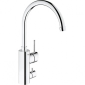 Смеситель для кухни GROHE Concetto с запорным вентилем, 32666001 — фото, характеристики, купить в VLADIVOSTOK-CLIMBO