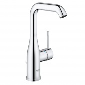 Смеситель для раковины GROHE Essence+ с донным клапаном и высоким изливом, 32628001 — фото, характеристики, купить в VLADIVOSTOK-CLIMBO