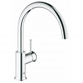 Смеситель для кухни GROHE BauClassic, хром (31234000) — фото, характеристики, купить в VLADIVOSTOK-CLIMBO