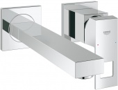 Смеситель для раковины GROHE Eurocube (верхняя монтажная часть, вынос 230 мм), 23447000 — фото, характеристики, купить в VLADIVOSTOK-CLIMBO