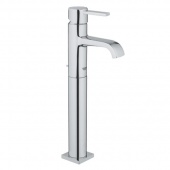Смеситель для раковины GROHE Allure с донным клапаном для свободностоящих раковин, 32760000 — фото, характеристики, купить в VLADIVOSTOK-CLIMBO