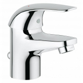 Смеситель для раковины GROHE Euroeco с донным клапаном, хром (23262000) — фото, характеристики, купить в VLADIVOSTOK-CLIMBO