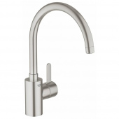 Смеситель для кухни GROHE Eurosmart Cosmopolitan, высокий излив, суперсталь (32843DC0) — фото, характеристики, купить в VLADIVOSTOK-CLIMBO