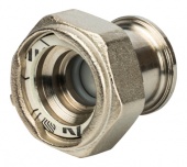 STOUT Разъемное соединение с плоским уплотнением, никелированное 3/4 (SDG-0019-010020) — фото, характеристики, купить в VLADIVOSTOK-CLIMBO