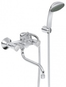 Смеситель для ванны GROHE Costa S с душевым гарнитуром, 26792001 — фото, характеристики, купить в VLADIVOSTOK-CLIMBO