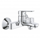Смеситель для ванны GROHE BauEdge, настенный монтаж (23605000) — фото, характеристики, купить в VLADIVOSTOK-CLIMBO