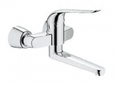 Смеситель для раковины GROHE Euroeco Special (вынос 274 мм, длина рычага 170 мм), 32774000 — фото, характеристики, купить в VLADIVOSTOK-CLIMBO