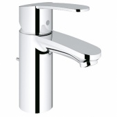 Смеситель для раковины GROHE Eurostyle Cosmopolitan с донным клапаном и ограничением расхода воды, 3355220E — фото, характеристики, купить в VLADIVOSTOK-CLIMBO
