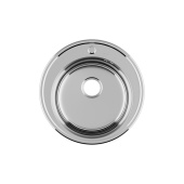 Мойка, нержавеющая cталь, полированная, D510, Basic, IDDIS, BAS51P0i77 — фото, характеристики, купить в VLADIVOSTOK-CLIMBO