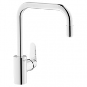 Смеситель для кухни GROHE Eurodisc Cosmopolitan с выдвижным изливом, 31122002 — фото, характеристики, купить в VLADIVOSTOK-CLIMBO