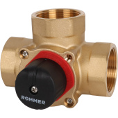 ROMMER 3-х ходовой смесительный клапан 1 1/2  KVs 25 — фото, характеристики, купить в VLADIVOSTOK-CLIMBO